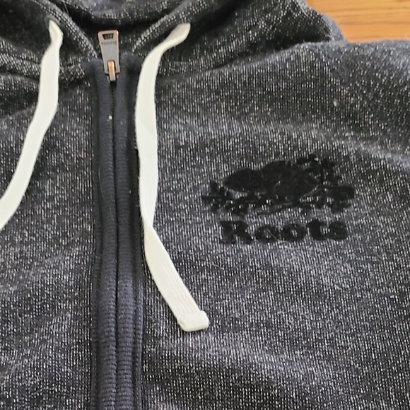 Roots black salt and pepper hoodie - Picture 3 of 6